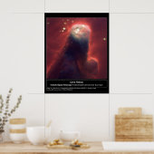 Poster Télescope cône Nebula NGC 2264 (Cuisine)
