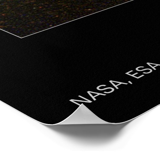 Poster Télescope de poche Nwarf Galaxy NGC 1705 (Coin)