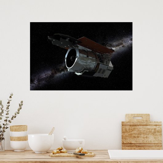 Poster Télescope d'étude infrarouge à large champ (Cuisine)