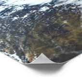Poster Télescope spatial Hubble 18x24 (18x24) (Coin)