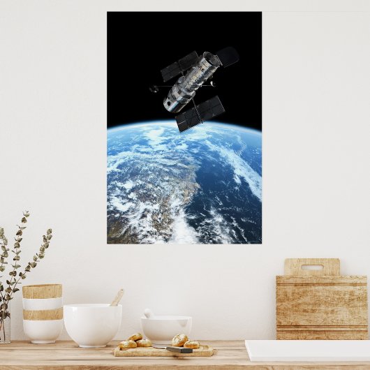 Poster Télescope spatial Hubble 20x30 (21x31) (Cuisine)