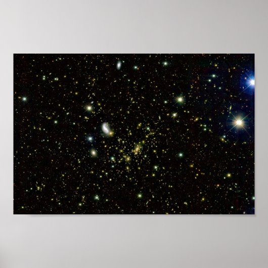 Poster Télescope spatial Hubble Champ profond (Devant)