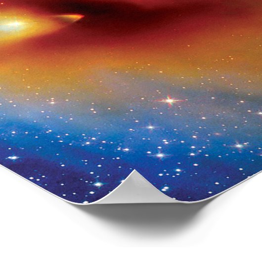 Poster Télescope spatial Hubble de la NASA CB 130-3 Starb (Coin)