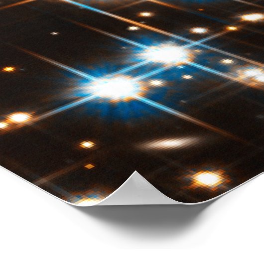 Poster Télescope spatial Hubble Image du cluster global (Coin)