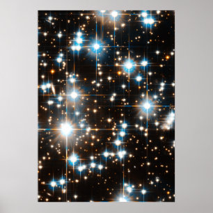 Poster Télescope spatial Hubble Image du cluster global