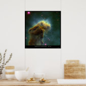 Poster Télescope Spatial Hubble Image "Stellar" (Cuisine)