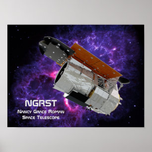 Poster Télescope spatial Nancy Grace Roman