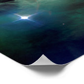 Poster Télescope spatial Orion Nebula Hubble (Coin)