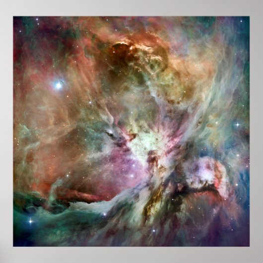 Poster Télescope spatial Orion Nebula Hubble (Devant)