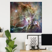 Poster Télescope spatial Orion Nebula Hubble (Bureau à domicile)