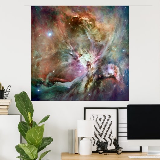 Poster Télescope spatial Orion Nebula Hubble (Bureau à domicile)