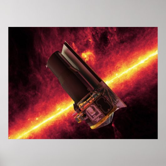 Poster Télescope Spitzer de la NASA (Devant)