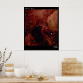 Poster Télescope Supernova 1987A Hubble Photo (Cuisine)
