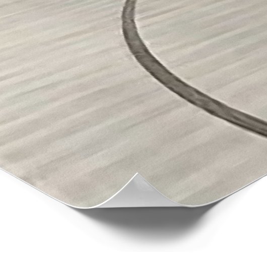 Poster Télescope vintage (Coin)