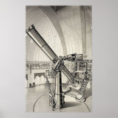 Poster Télescope vintage (Devant)