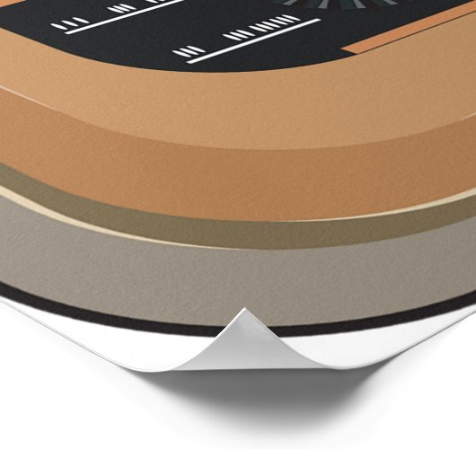 Poster Télévision ancienne (Coin)