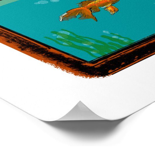 Poster Télévision Fishtank (Coin)