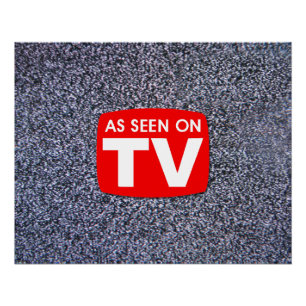 Poster Télévision Vintage