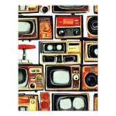 Poster televisores vintage (Voorkant)