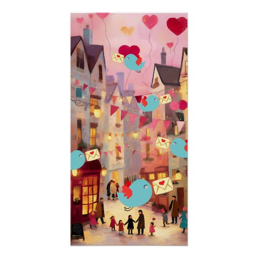 POSTER TELLEMENT DE VALENTINS À LIVRER (Devant)