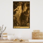 Poster Tellement hantés Gardiens de la nuit au clair de l (Cuisine)