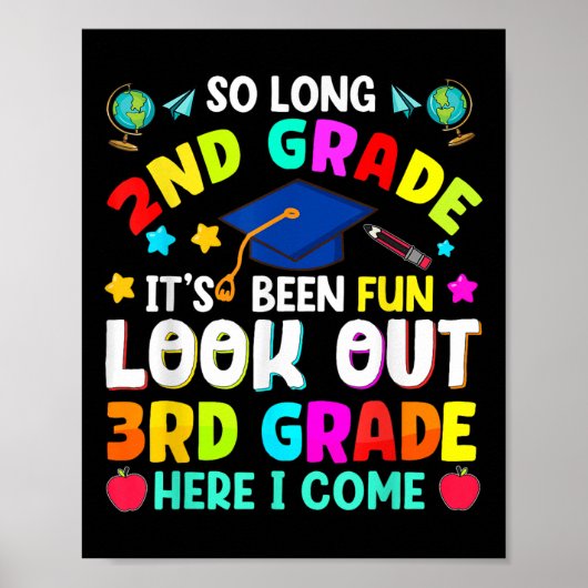 Poster Tellement long 2e année d'études diplômés Enseigna (Devant)