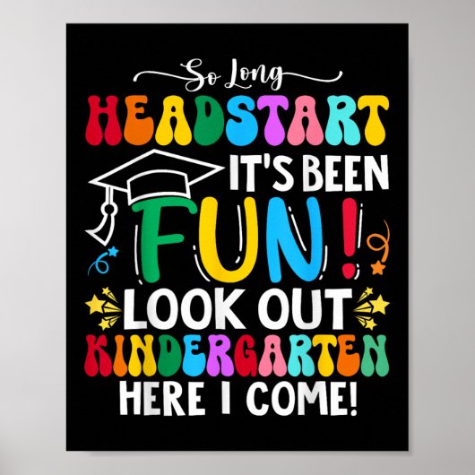 Poster Tellement long Headstart Graduation 2025 jardin d' (Devant)