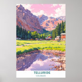 Poster Telluride - Colorado (Devant)