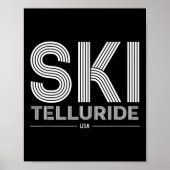 Poster Telluride Station de ski Usa Rocky Mountains Ameri (Devant)