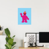 Poster Telly Monster Rue Sesame (Bureau à domicile)