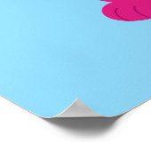 Poster Telly Monster Rue Sesame (Coin)