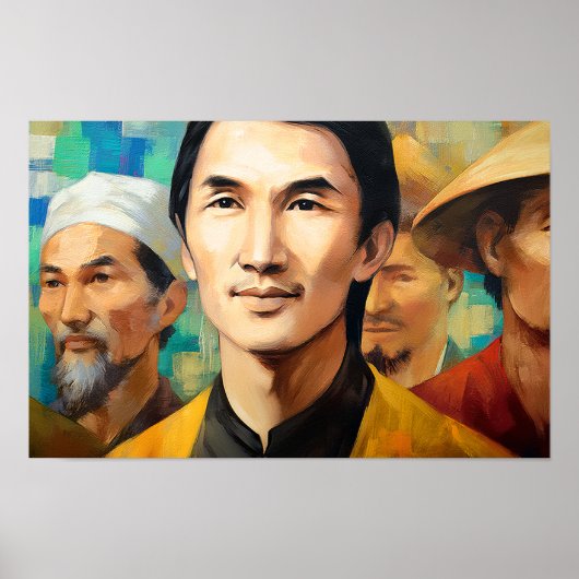 Poster Témoin de foi et de courage : Martyrs vietnamiens (Devant)
