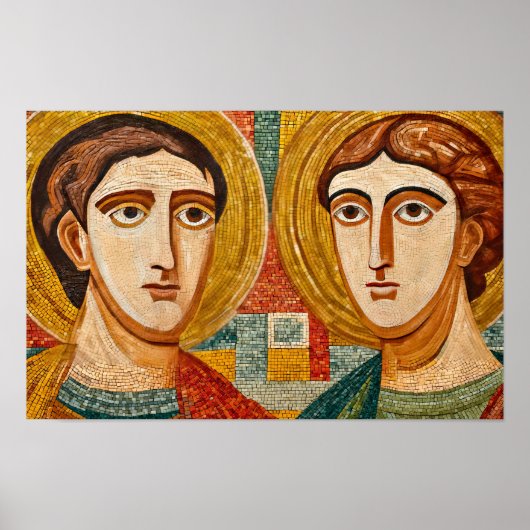 Poster Témoin de guérison de Cosmas et Damian (Devant)