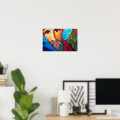 Poster Témoin joyeux de la foi (Bureau à domicile)