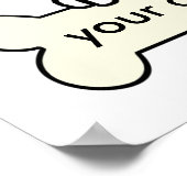 Poster Témoin personnalisé (Coin)