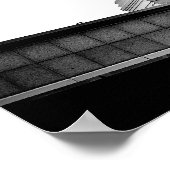 Poster - Tempeloze Utah LDS-tempel (Hoek)