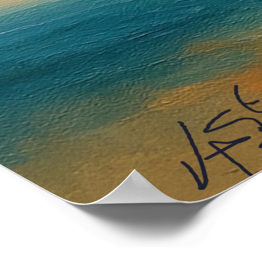 Poster Tempest Serenity Abstract (Coin)