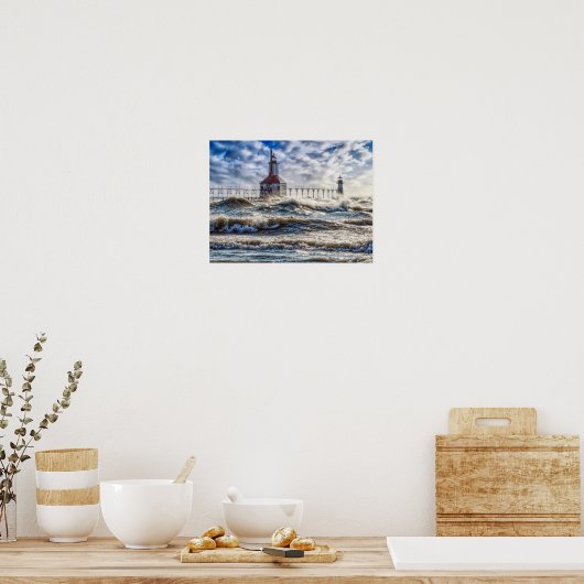 Poster Tempête À L'Affiche Du Phare St Joseph (Cuisine)