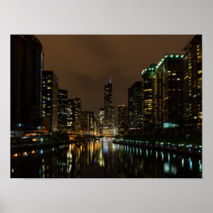 Poster Tempête au-dessus de Chicago