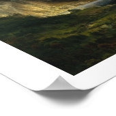 Poster Tempête dans les montagnes Rocheuses, Bierstadt Po (Coin)