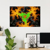 Poster Tempête d'automne (Bureau à domicile)