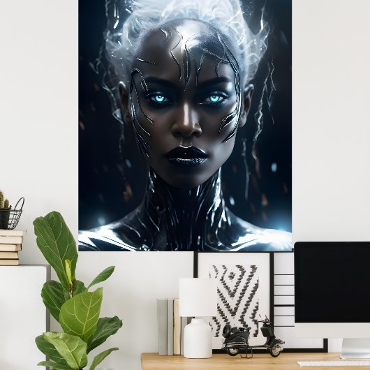 Poster Tempête de glace (Bureau à domicile)