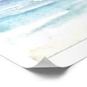 Poster Tempête de la mer (Coin)