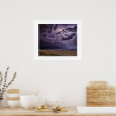 Poster Tempête de l'affichage (Cuisine)