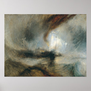 Poster Tempête de neige