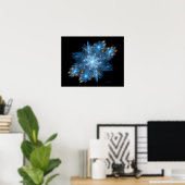 Poster Tempête de neige (20x16) (Bureau à domicile)
