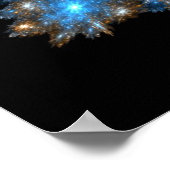 Poster Tempête de neige (20x16) (Coin)