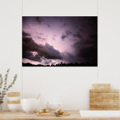 Poster Tempête de nuit (Cuisine)