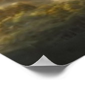 Poster Tempête de paysage Abstraite Golden Gate Bridge (Coin)