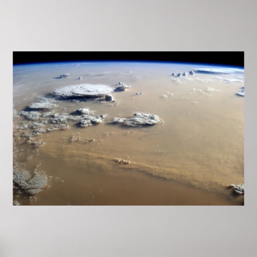 Poster Tempête De Poussière À Travers Les Mers De Sable D (Devant)